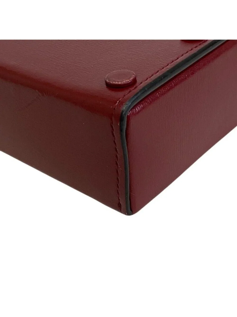 Gucci Horsebit Leather Shoulder Bag Red Crossbody Compact